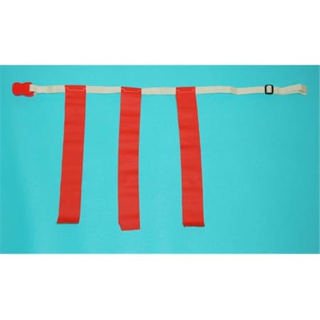 Everrich Industries Everrich EVC-0038 Flag Belt - Adjustable Rip - 36-52 Inch Waist - Set of 1 Belt  3 Flags with Clip EVC-0038